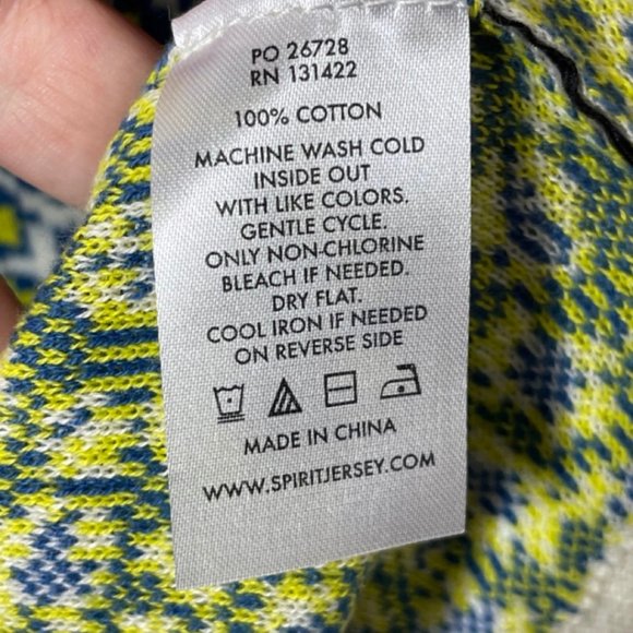 SPIRIT JERSEY | NWT Crew Neck Neon Leopard Print New York Sweater | Size XS & S - Picture 11 of 13